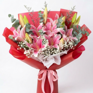 Buket Bunga Lili