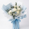 Buket Bunga Mawar dan Hydrangea