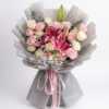 Buket Bunga Mawar dan Lili