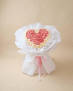 Buket Bunga Mawar dan Carnation