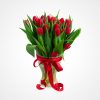 Buket Bunga Tulip Merah