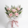 Buket Bunga Mawar Pink