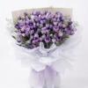 Buket Bunga Tulip 100 Tangkai