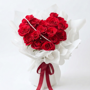 Buket Bunga Mawar Merah