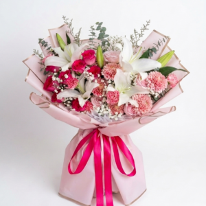 Buket Bunga MawarGompie Lili