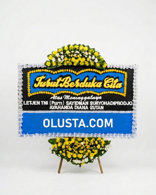 Papan Bunga Duka Cita