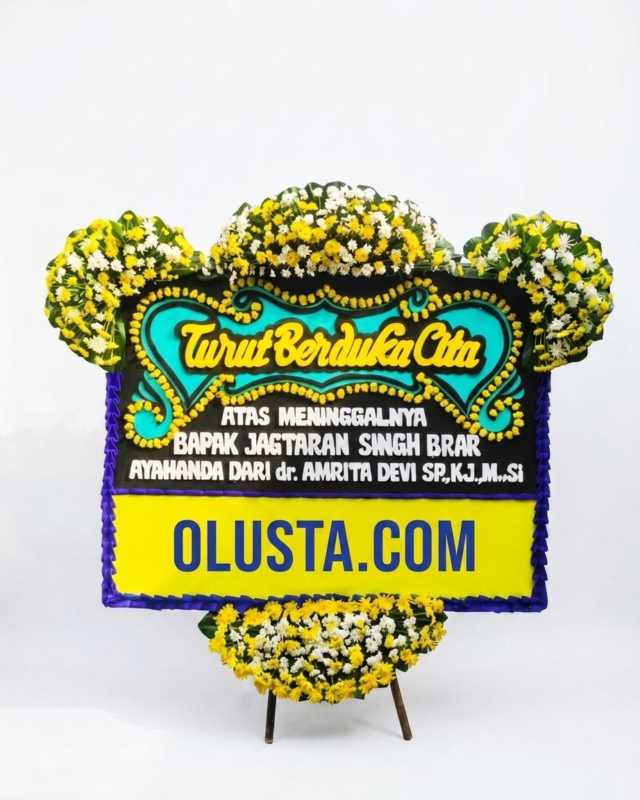 Papan Bunga Duka Cita