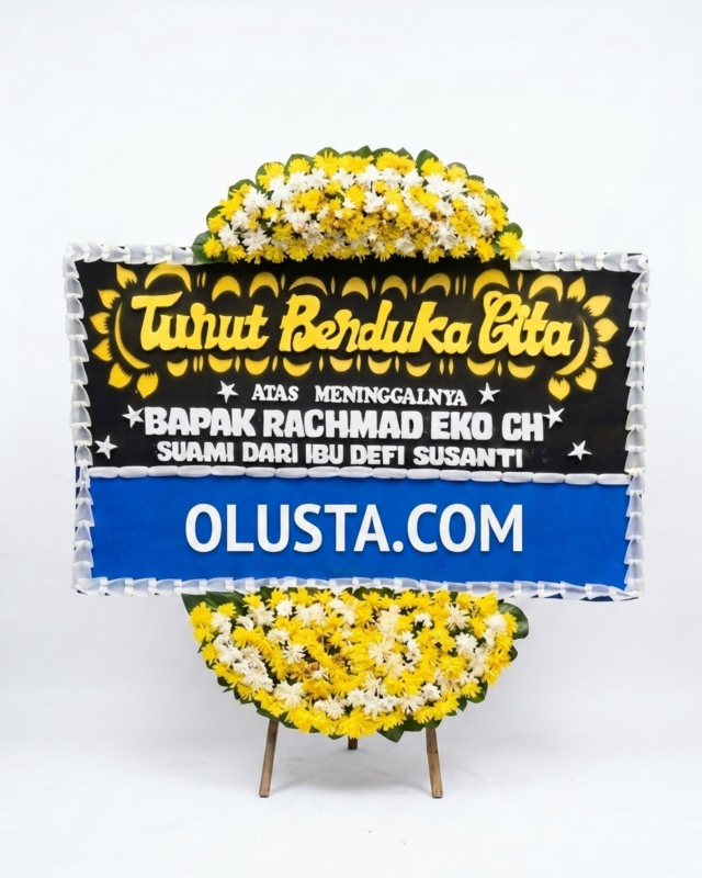 Papan Bunga Duka Cita