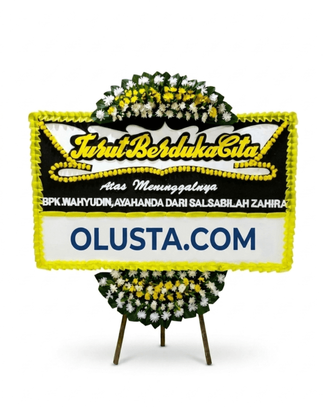 Karangan Bunga Duka Cita