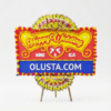 Papan Bunga Happy Wedding