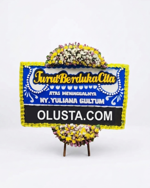 Papan Bunga Duka Cita
