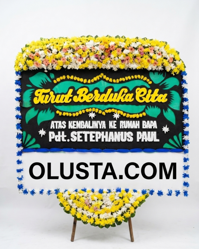 Karangan Bunga Duka Cita