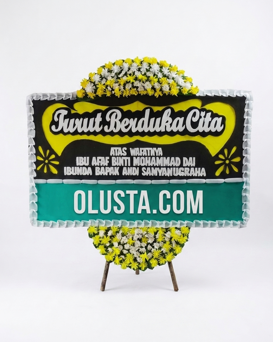 Karangan Bunga Duka Cita
