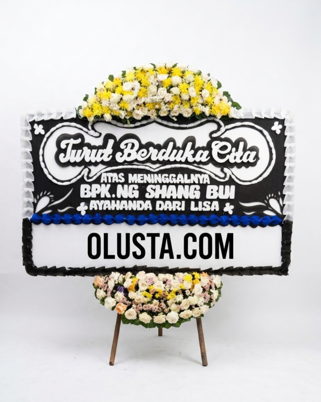 Karangan Bunga Duka Cita