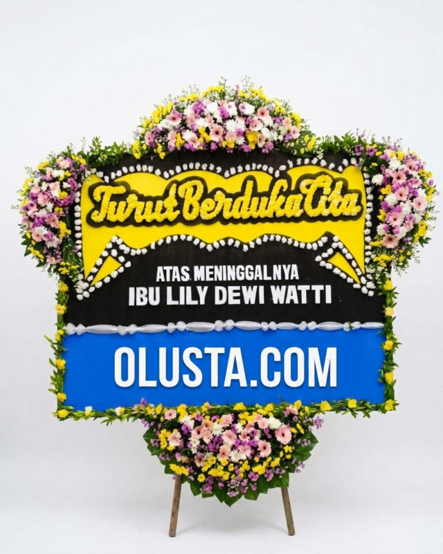 Karangan Bunga Duka Cita