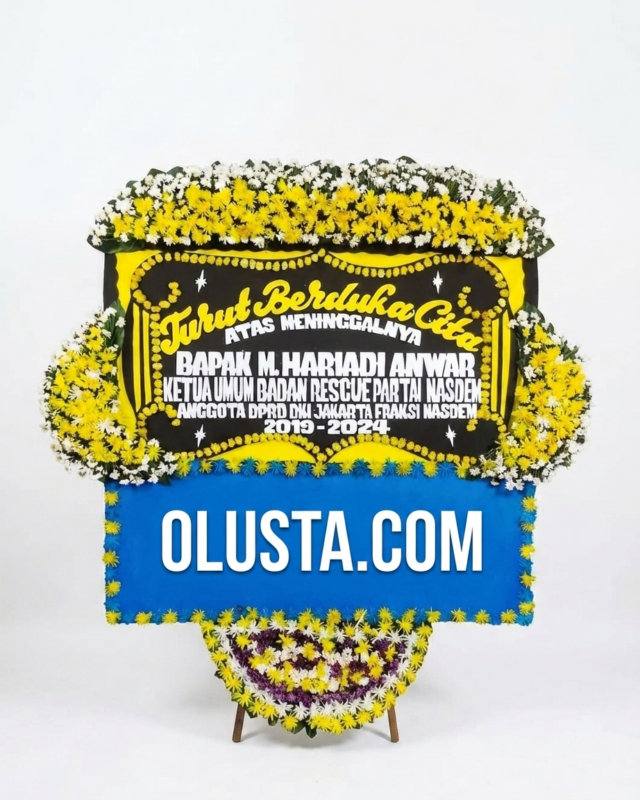 Papan Bunga Duka Cita