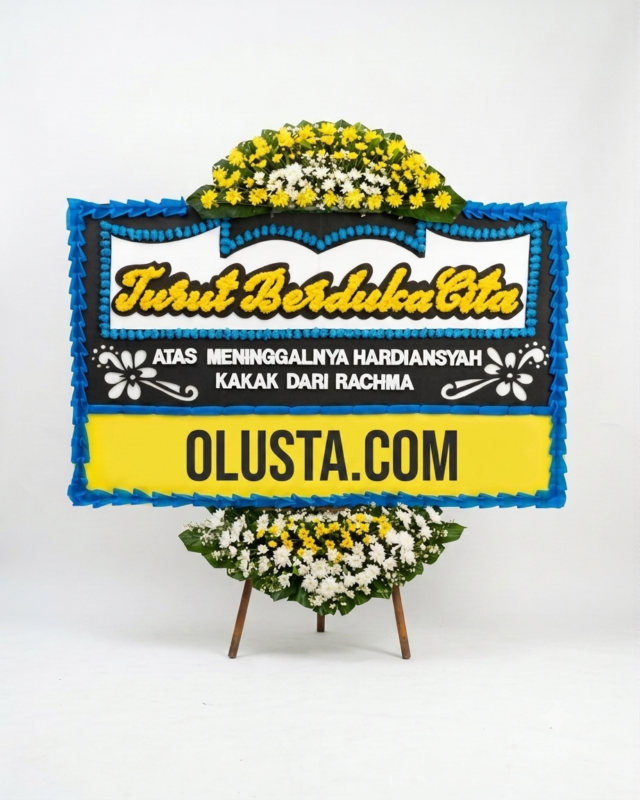 Papan Bunga Duka Cita