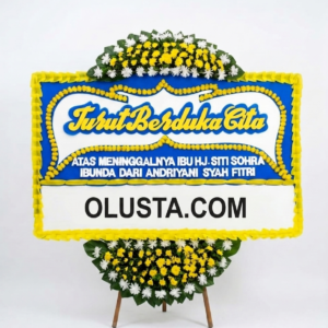 Karangan Bunga Duka Cita