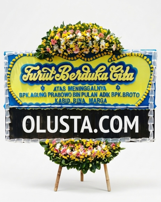 Karangan Bunga Duka Cita