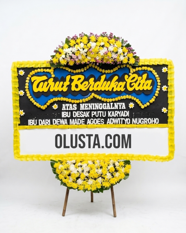 Karangan Bunga Duka Cita