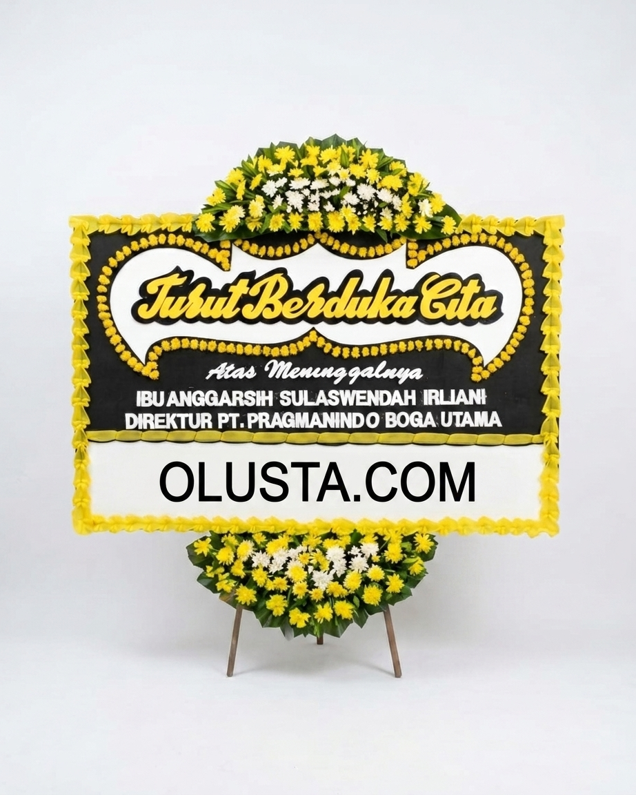 Karangan Bunga Duka Cita