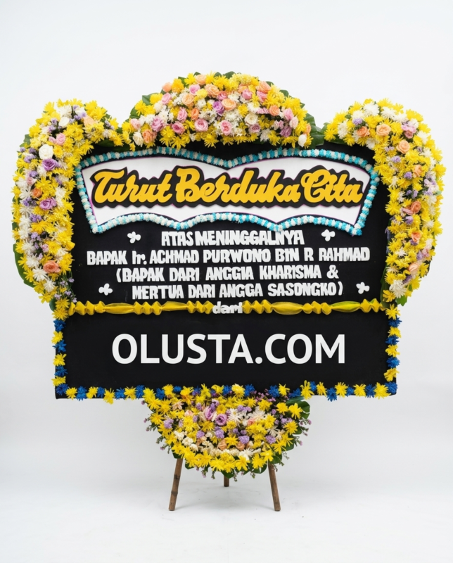 Papan Bunga Duka Cita