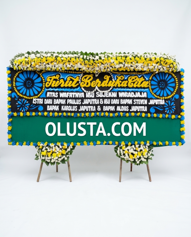 Papan Bunga Duka Cita