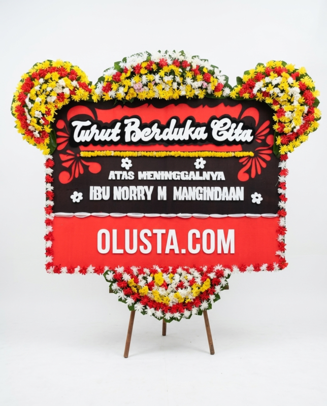 Papan Bunga Duka Cita
