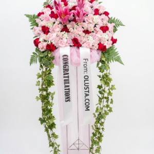 Bunga Standing Grand Opening dan Wedding