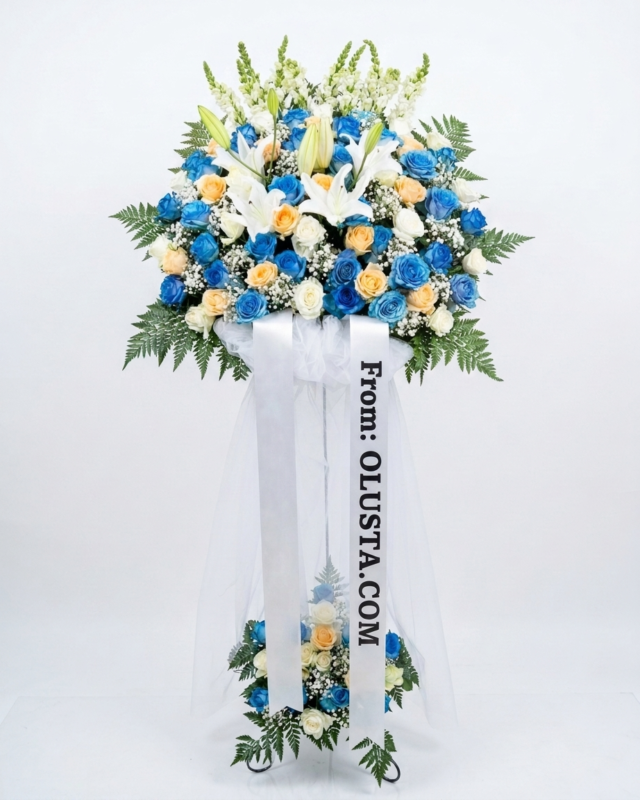 Bunga Standing Grand Opening dan Wedding