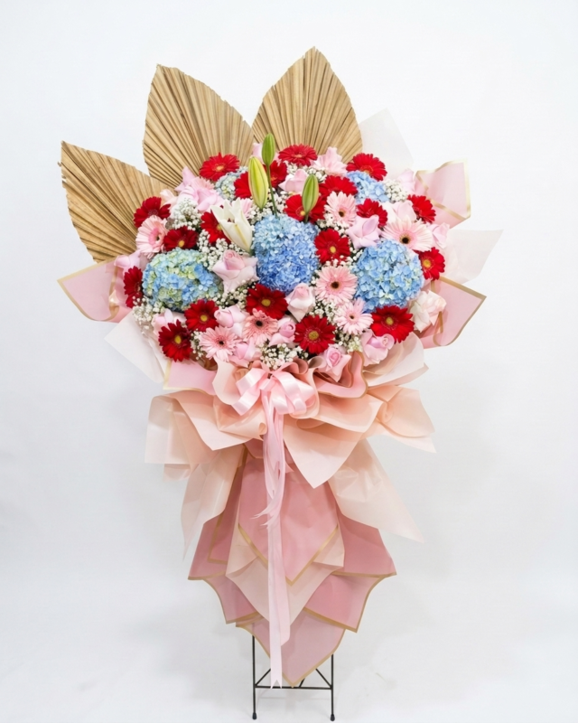 Bunga Standing Grand Opening dan Wedding