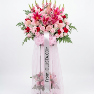 Bunga Standing Grand Opening dan Wedding